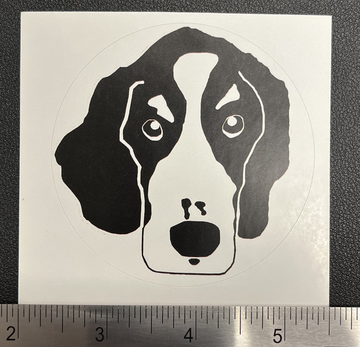 Camp Dog Bandit Sticker