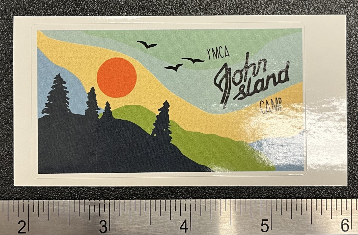 YMCA John Island Camp Colour Sticker