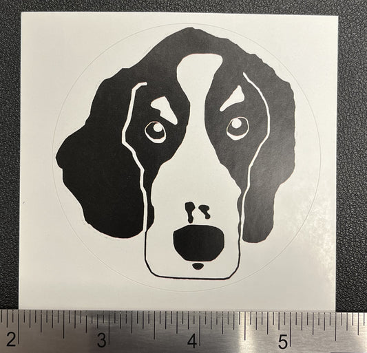 Camp Dog Bandit Sticker
